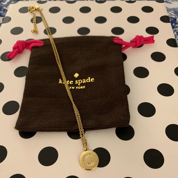 kate spade Jewelry - Kate spade initial C necklace